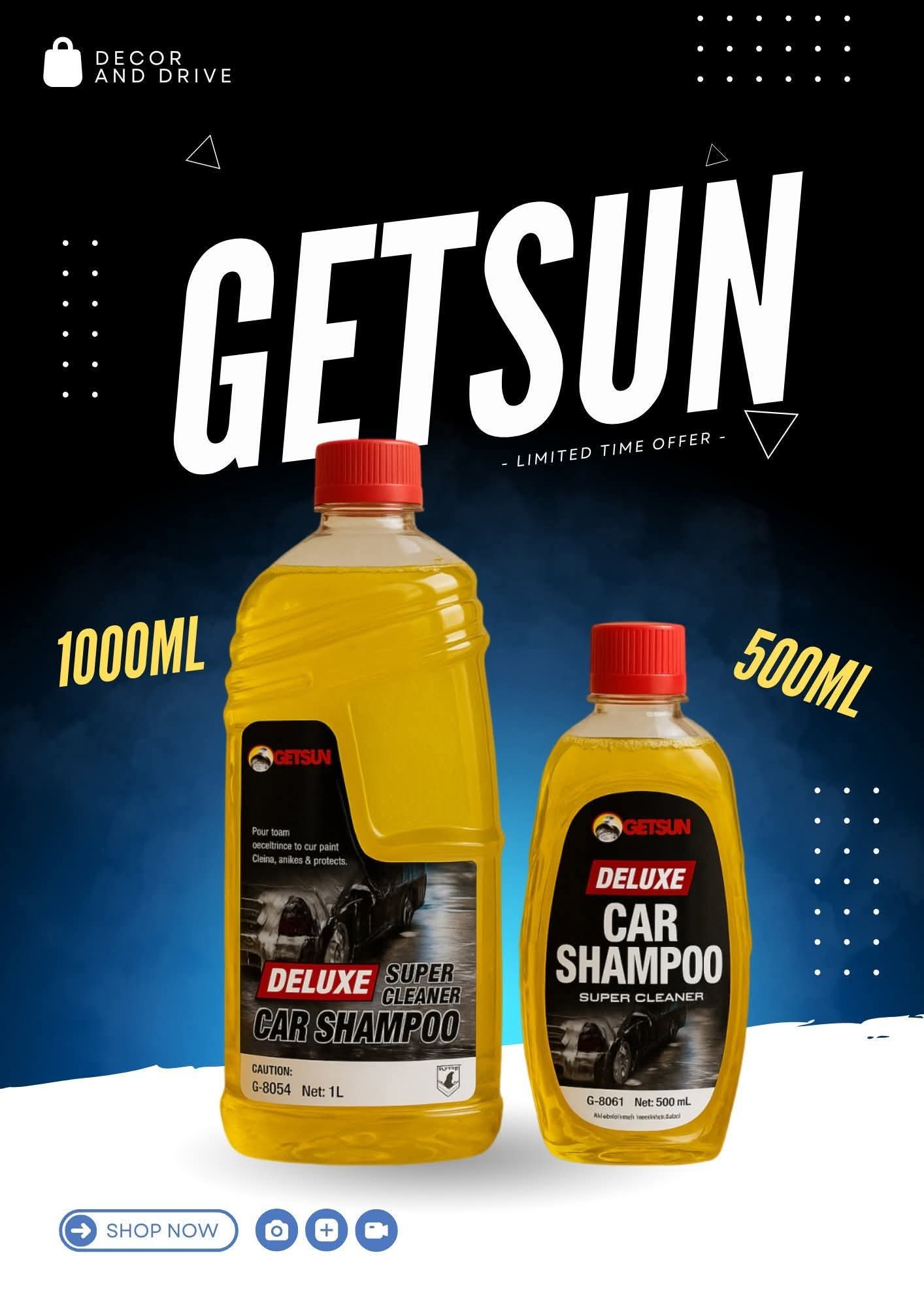 GETSUN Delux Car Shampoo