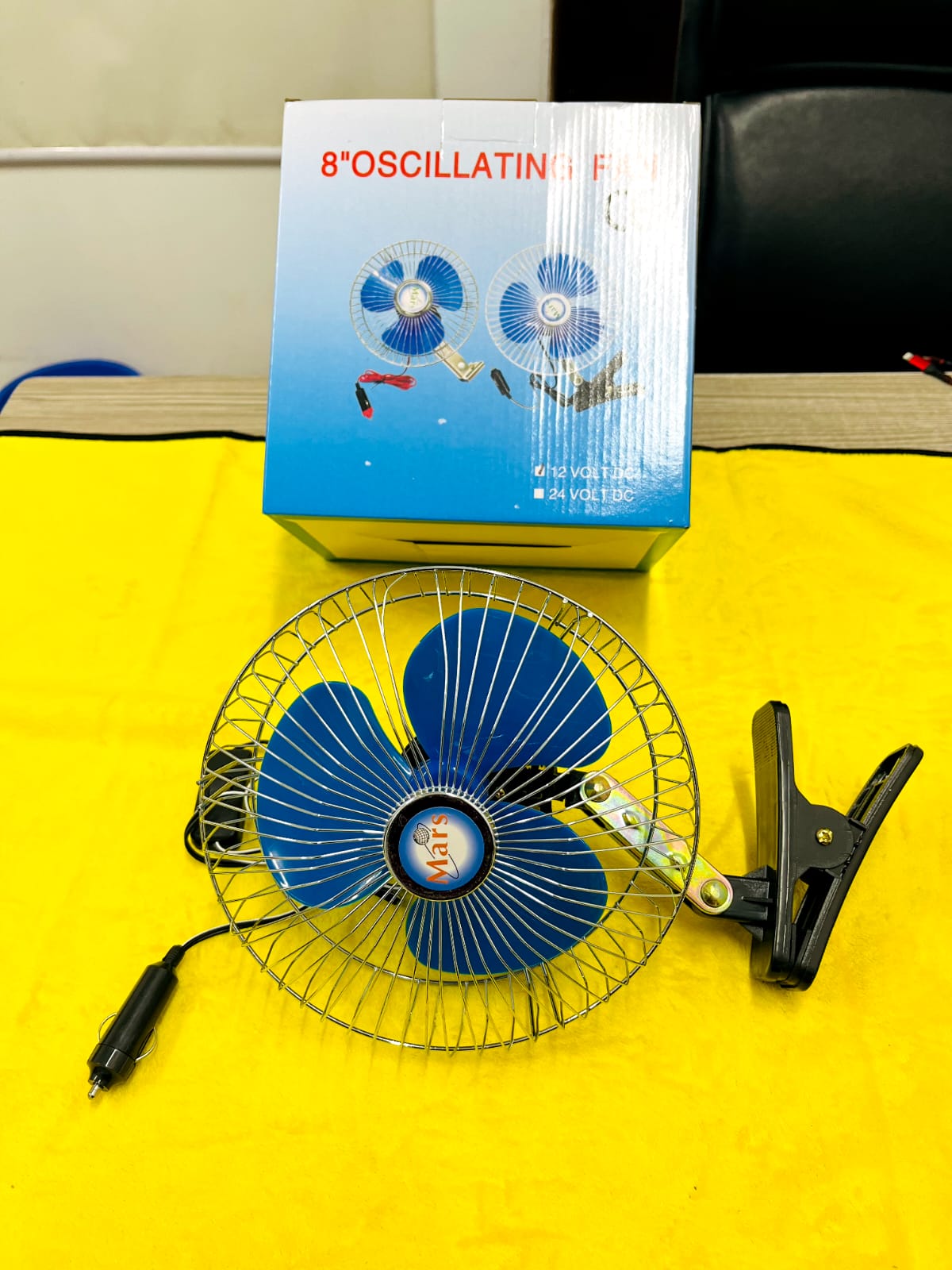Single Head Car Fan (8 Inch ) (12 V)